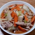ポニーリボン's cooksnap of when they made 野菜たっぷり♬｡.白菜･豚バラ炒め.