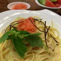 koiko亭's cooksnap of when they made たらこのカルボ仕立てパスタ.