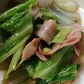 ユッキーヤ's cooksnap of when they made キャベツとベーコンのポン酢がけ.