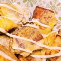 honey19's cooksnap of when they made 厚揚げに卵からめ焼き.