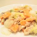イエローバード's cooksnap of when they made 豚こま白菜の塩炒め.