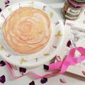 りかぺん♪'s cooksnap of when they made ♡薔薇りんごのさつま芋チーズケーキ♡.