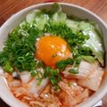 yumelon88's cooksnap of when they made オートミールのキムチ雑炊.