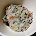 ちちょーん's cooksnap of when they made 離乳食中期★ひじきと野菜炊き込み粥.