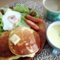 はるかまおりん's cooksnap of when they made 簡単♫基本のホットケーキ 1.