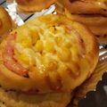 小鳥の羽ばたき's cooksnap of when they made 大好き☆ハム・マヨ・コーンのパン.