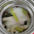 さとーしょーゆ's cooksnap of when they made ランチにオートミール中華粥(スープジャー.