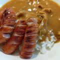 シメジ。's cooksnap of when they made 気分はココ壱☆ウインナーのせカレー.