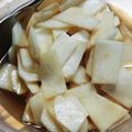 らびのゆうママ's cooksnap of when they made カブ大量消費☆カブのべったら漬け.