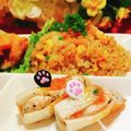 ✽チョコⅠＨ✽'s cooksnap of when they made 簡単ささ身・梅・大葉・竹輪巻き.