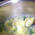 さりーめる's cooksnap of when they made 卵ふわふわ♡チンゲン菜の中華スープ.