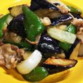 hiromi56's cooksnap of when they made なすと豚の味噌炒め◀後がけごま油で2度旨.