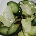 ヨシヨッシー's cooksnap of when they made きゅうりとキャベツのさっぱり塩こんぶ和え.