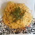 クックUDM98E☆'s cooksnap of when they made 材料３つで簡単！たらこパスタ.