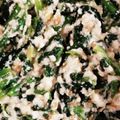 momojelly's cooksnap of when they made 砂糖と味噌で簡単☆ほうれん草の白和え^^.