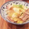 ninnamee's cooksnap of when they made 簡単☆豚肉と白菜の春雨煮.