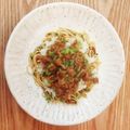 neko＊and…'s cooksnap of when they made なめこと大根のパスタ.