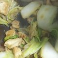 クックBKYN9D☆'s cooksnap of when they made 鶏肉とネギと白菜の炒め.