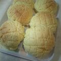 hikaroom's cooksnap of when they made 手捏ね de サクッ❤ふわぁ❤メロンパン.