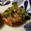 ホクホクくまりん's cooksnap of when they made マッシュルームのアンチョビ詰めグリル.