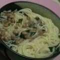 あべたかはし's cooksnap of when they made やみつき納豆パスタ.