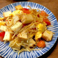 ばたみそーぱん☆'s cooksnap of when they made 厚揚げのトマタマオイスター炒め.