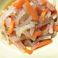 かなちん0807's cooksnap of when they made 大根と人参のきんぴら.