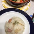 Hanayo874☆'s cooksnap of when they made コロコロ大根とウインナーの炊き込みご飯。.