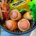 しまちょ★'s cooksnap of when they made 照りっと甘辛♪ソーセージちくわの甘辛焼き.