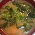 precious☆'s cooksnap of when they made 新玉ねぎと☆生わかめと☆豆腐のお味噌汁☆.