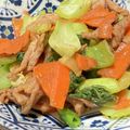 クックM6DK2O☆'s cooksnap of when they made 豚肉とチンゲン菜の甘辛中華炒め.