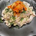♡pink's cooksnap of when they made さっぱり豚キムチ丼.