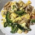 冷蔵庫レスキュー隊's cooksnap of when they made 沖縄の方直伝！ゴーヤチャンプルー.