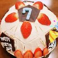 にこはるん's cooksnap of when they made サッカーボールケーキ.