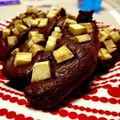 ＊兎美＊'s cooksnap of when they made HMで簡単！焼き芋ブラウニー.