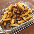 ピーチ★'s cooksnap of when they made さつまいもの揚げない大学いも風.