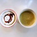 nyapple's cooksnap of when they made 簡単！ ラテスティック使用『抹茶プリン』.