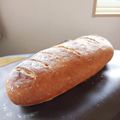 くまぴこ222's cooksnap of when they made HBで簡単☆ゴーダチーズinフランスパン.