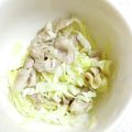 クックGB6431☆'s cooksnap of when they made ゴマドレで簡単♪豚バラとキャベツのサラダ.