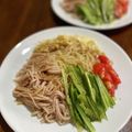 Nilmini's cooksnap of when they made パスタで♡冷やし中華.
