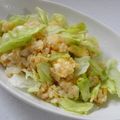 ななクレープ's cooksnap of when they made 焼肉のタレでレタス炒飯★.