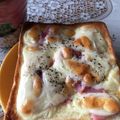 ＊YuA＊'s cooksnap of when they made ベーコン＆チーズトースト.