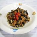＠迷子＠'s cooksnap of when they made リメイク★ひじき煮の和風リゾット.