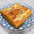 ＠迷子＠'s cooksnap of when they made ◇甘くてヘルシー！かぼちゃトースト◇.