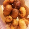 けいきィ's cooksnap of when they made HMで簡単おやつ★プチアメリカンドッグ.