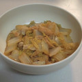 Aco0508's cooksnap of when they made 白菜と油揚げの炒め煮.