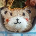 Ｋ—ＴＯママ's cooksnap of when they made ＊キャラ弁＊かわいいクマちゃん.