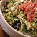 iyo＊'s cooksnap of when they made ✿ニラ玉キムチ丼✿.