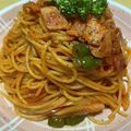 ハムスターおいなり's cooksnap of when they made ベーコンで美味しいナポリタン.