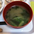 ☆hikonyan☆'s cooksnap of when they made 小松菜の味噌汁.